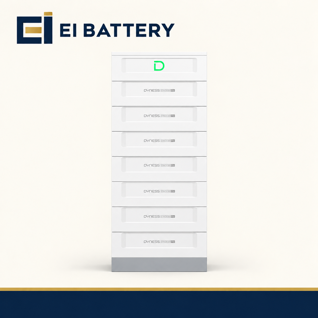 EI Battery — Dyness Stack100 Pro modular stacked battery system